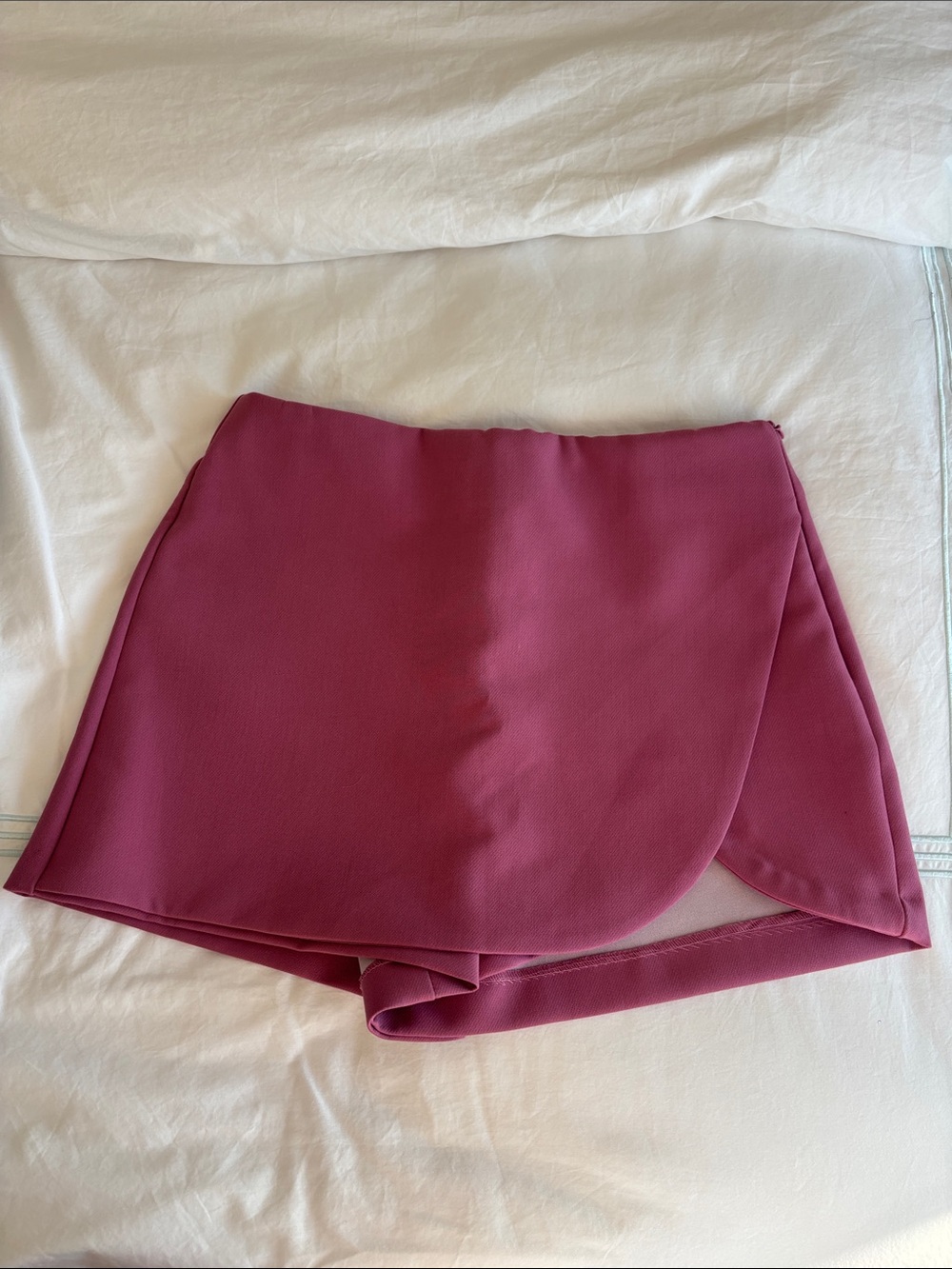 Zara Wrap Skort in Rose-Mauve